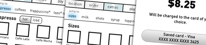 usability-engineering-showcase Starbucks Mobile Ordering Application