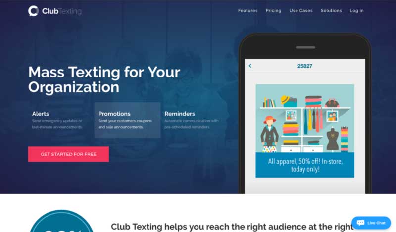 ClubTexting's Homepage